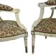 Ensemble de fauteuils médaillon époque Louis XVI, 18ème