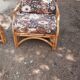 Salon de jardin rotin vintage