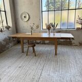 Solid oak farmhouse table 180/270 cm + extensions
