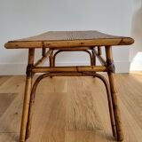 Table basse  rotin