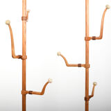 Pair of 1950s Sculptural Danish Jacket/Hat Stands by Harbo Sølvsten