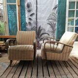 Paire de fauteuils Art Déco