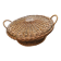 Woven wicker basket: vintage