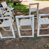 5 folding garden chairs