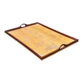 Vintage Scandinavian wooden serving tray from the 1960s.