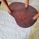 Sellette ancienne en bois - porte-plantes tripode