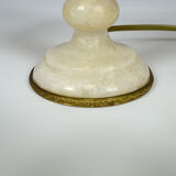 Italian lamp in white marble, circa 1920