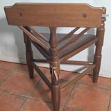 Corner tripod monk chair Munkstol Solid oak