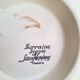 Stand / Compote dish Digoin Sarreguemines Model Loraine