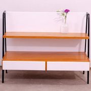 Fully renovated mid century bookshelf by Tatra, 1960s, Czechoslovakia