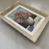 Small old framed painting