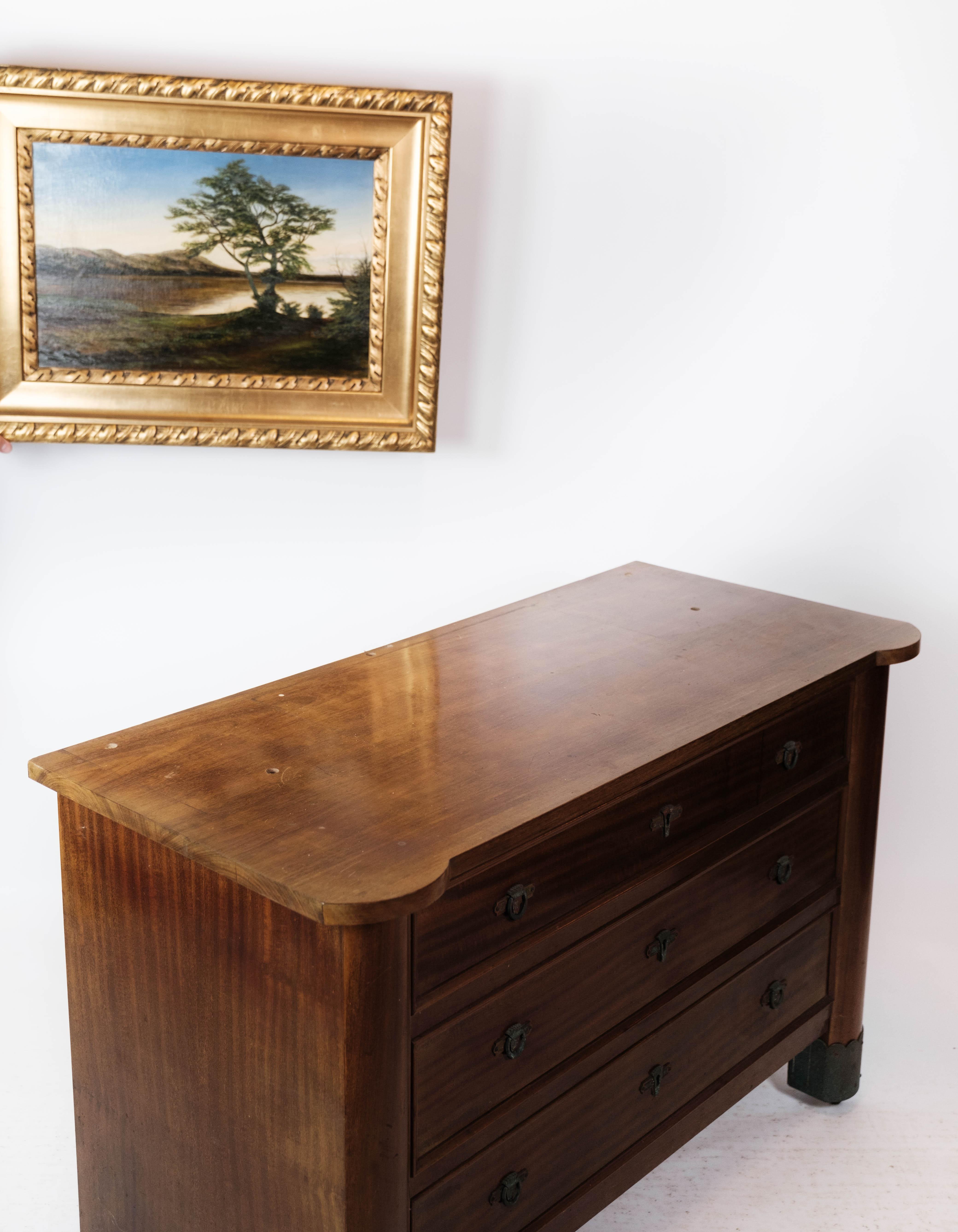 Chest of drawers of mahogany, 1920s