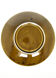 Plated flowers in dabbling of sarreguemines earthenware