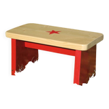 Small pine bench
