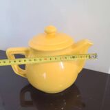 Vintage yellow teapot