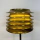 Brass floor lamp designed in the mid-century by Kari Ruokonen for Lynx Finland.