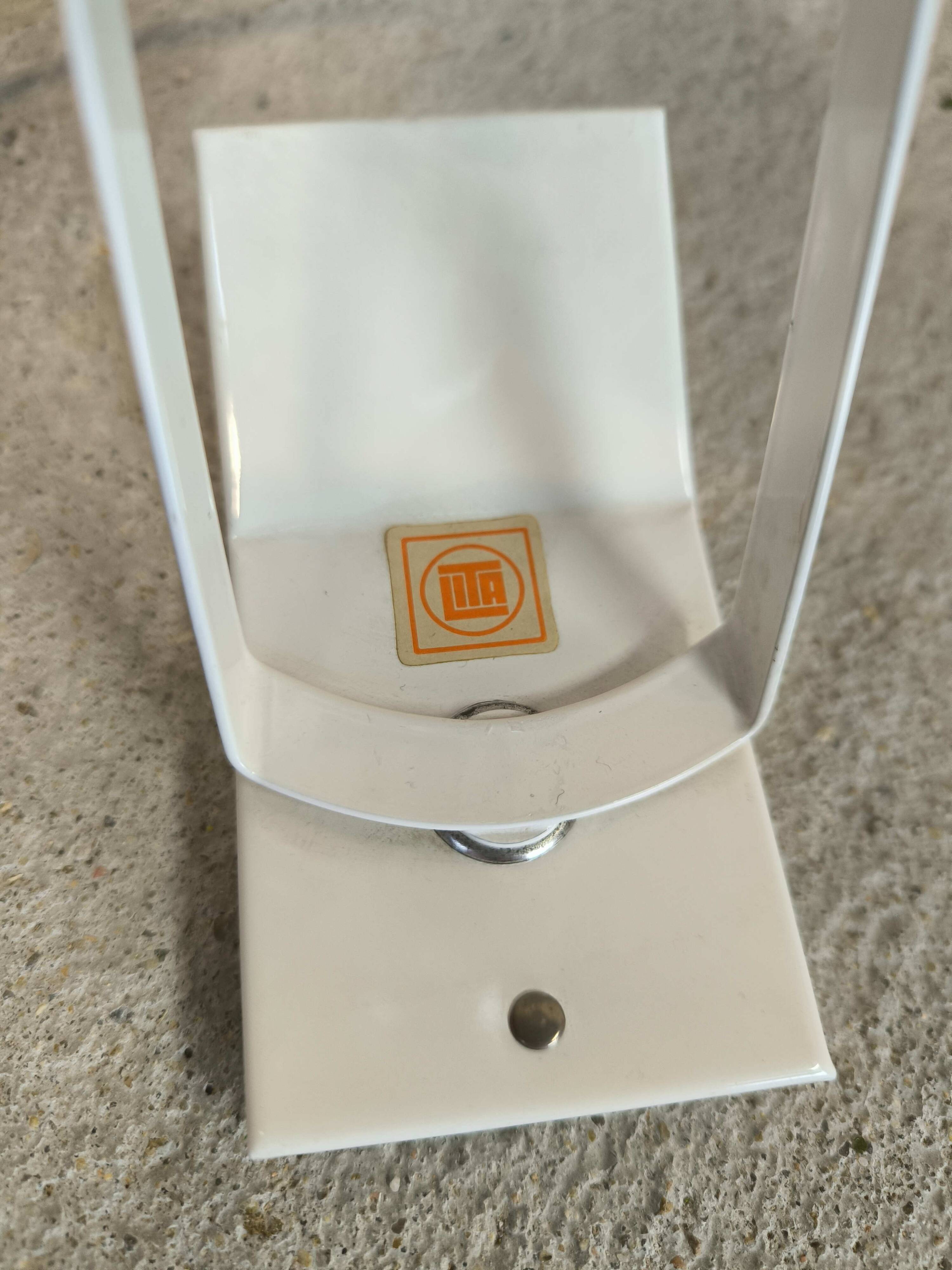 LITA vintage white clip-on spotlight