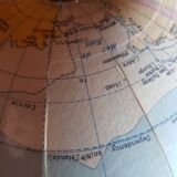 Globe Terrestre "Girard et Barrere" Paris