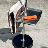 Cendrier sur Pied Vintage Années 70 - Tablette & Porte Revues/Journaux