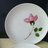 Set of 10 Dessert Plates in Faïence Villeroy Boch Model Magali
