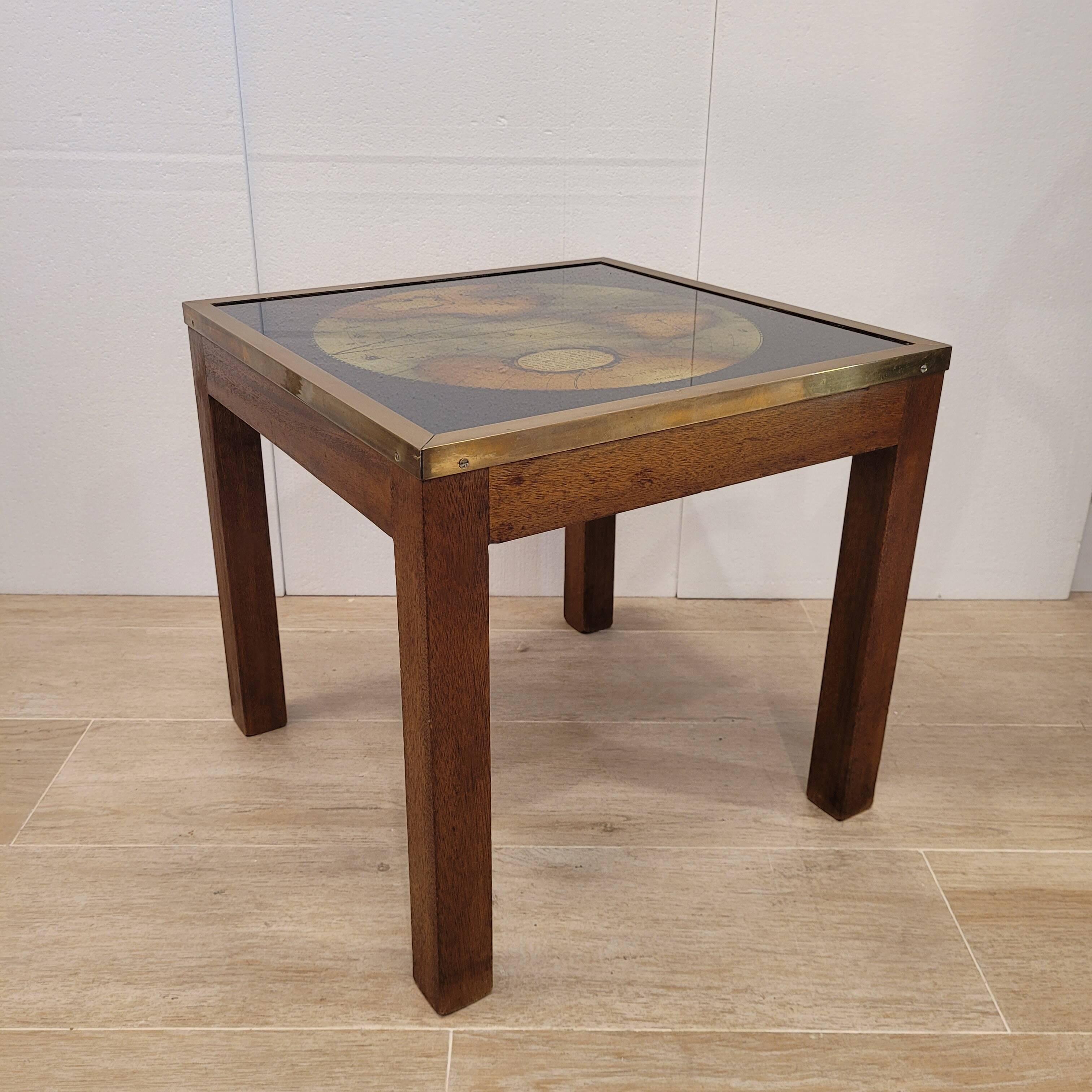 Table basse « Map / Globe »,1970