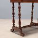 Antique sewing table in walnut with drawer, Italy, late 19th century.