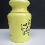 Maille ceramic mustard pot