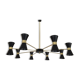 Chandelier in the style of the Italian creations of the 50s
