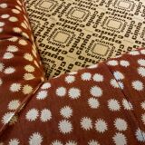 Cinna vintage 70s bed and bedside table set