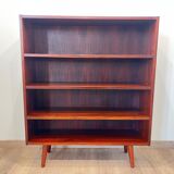 Scandinavian bookshelf made of Rio rosewood Denmark