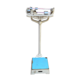 Testut Doctor's Scale Weighs Vintage Person