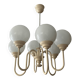 Lustre spoutnik Kaiser Leuchten, années 80