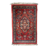 Tapis vintage style Sarouk – 42 x 64 cm – Motif traditionnel - 1C972