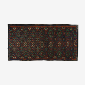 Anatolian handmade kilim rug 335 cm x 171 cm