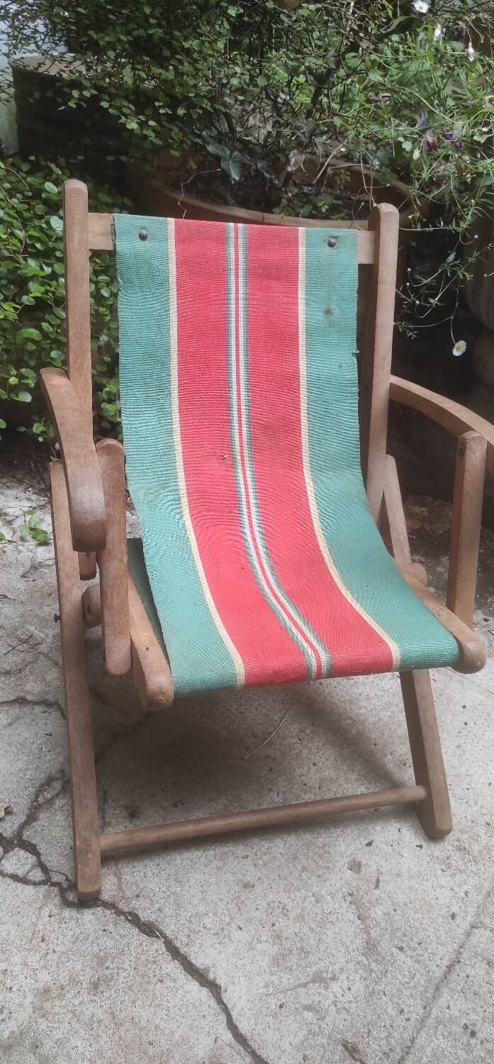 Children's deckchair