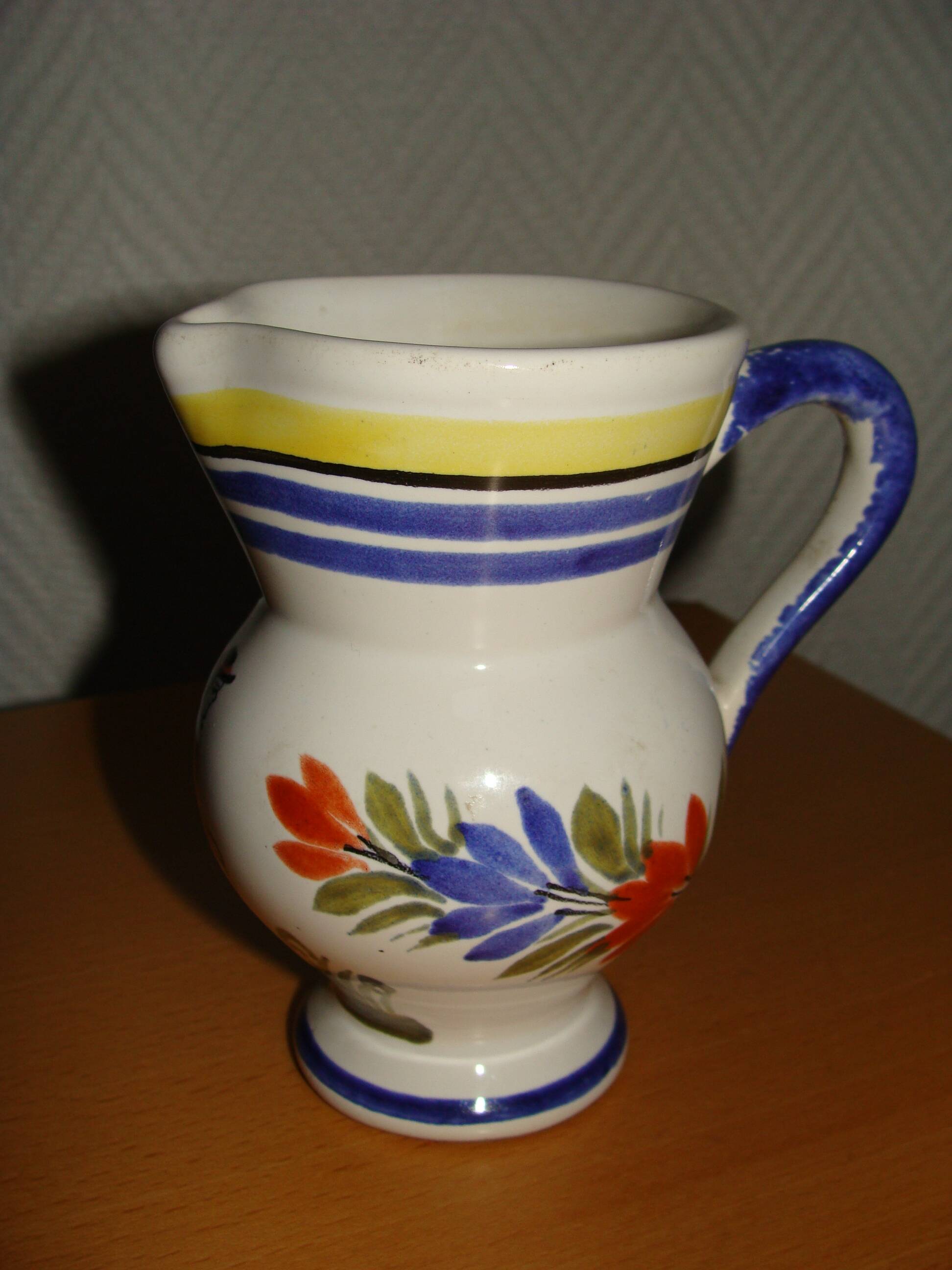 Henriot Quimper 50's pitcher
