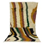 Handmade wool Berber rug 250 X 150 CM