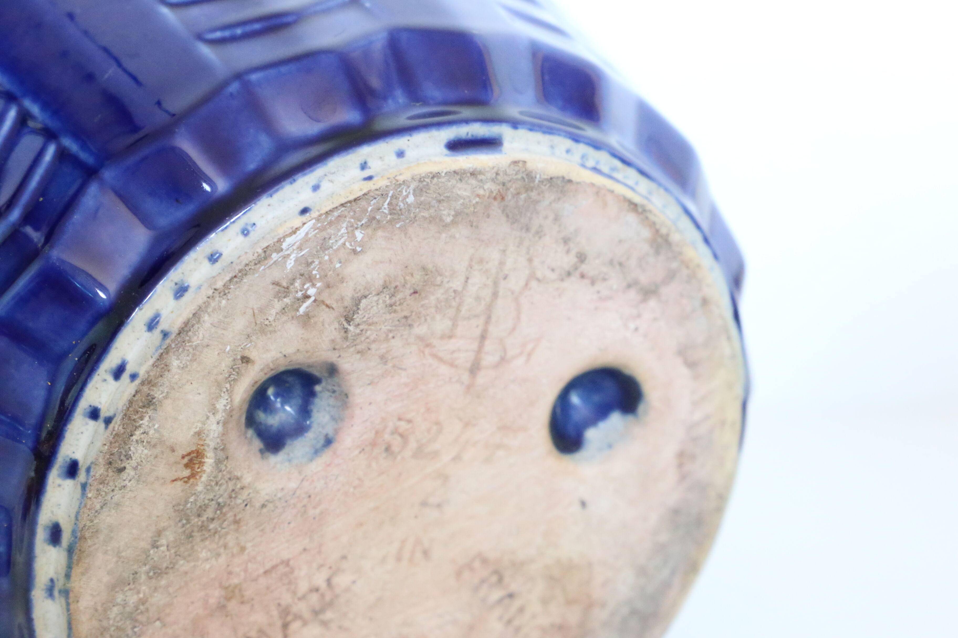 Pot cover De Bruyn, Lille, France, ancient ceramics