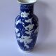Chinese blue and white porcelain vase Chinese Spring