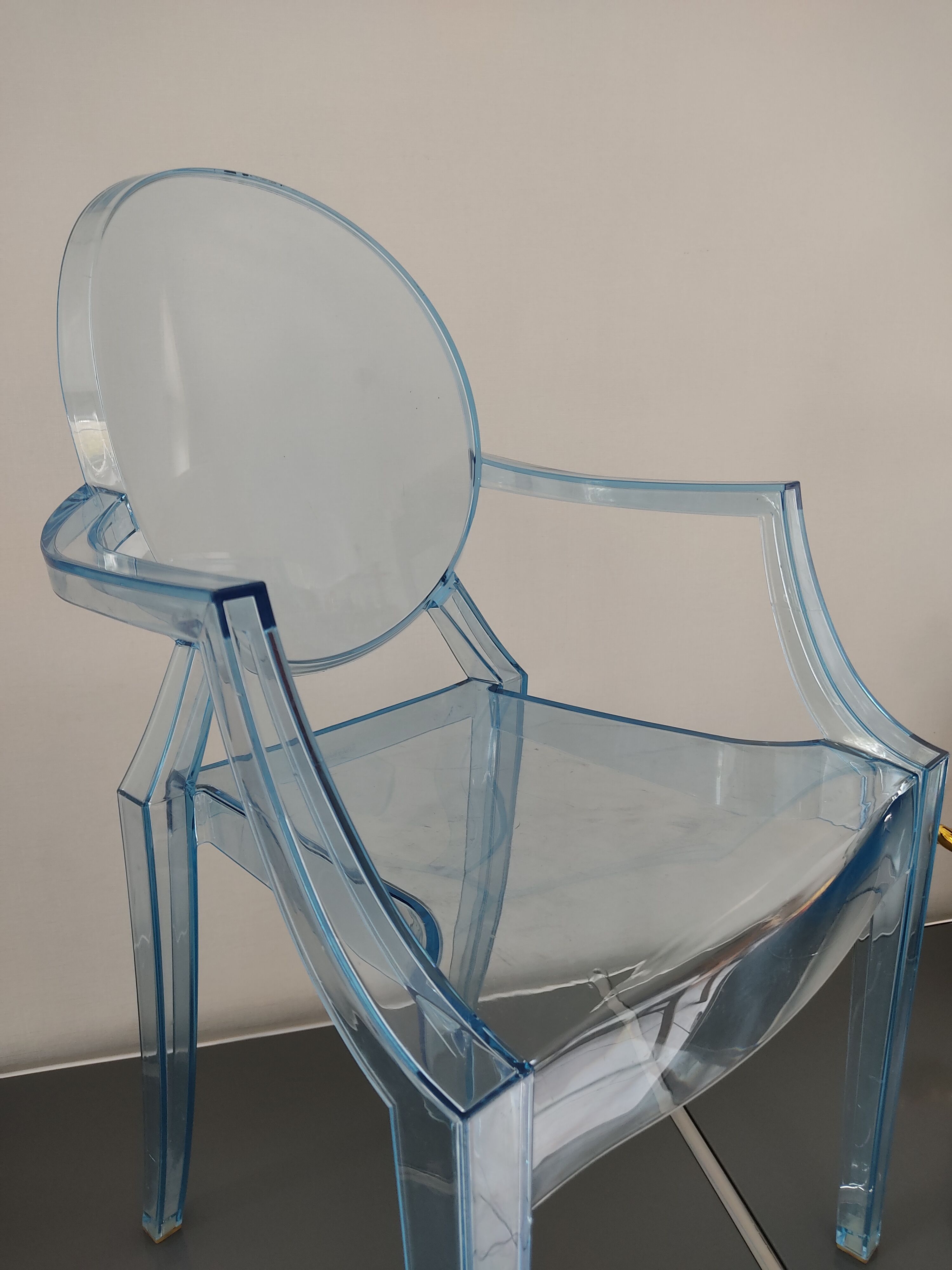 Armchair Kartell child Lou Ghost