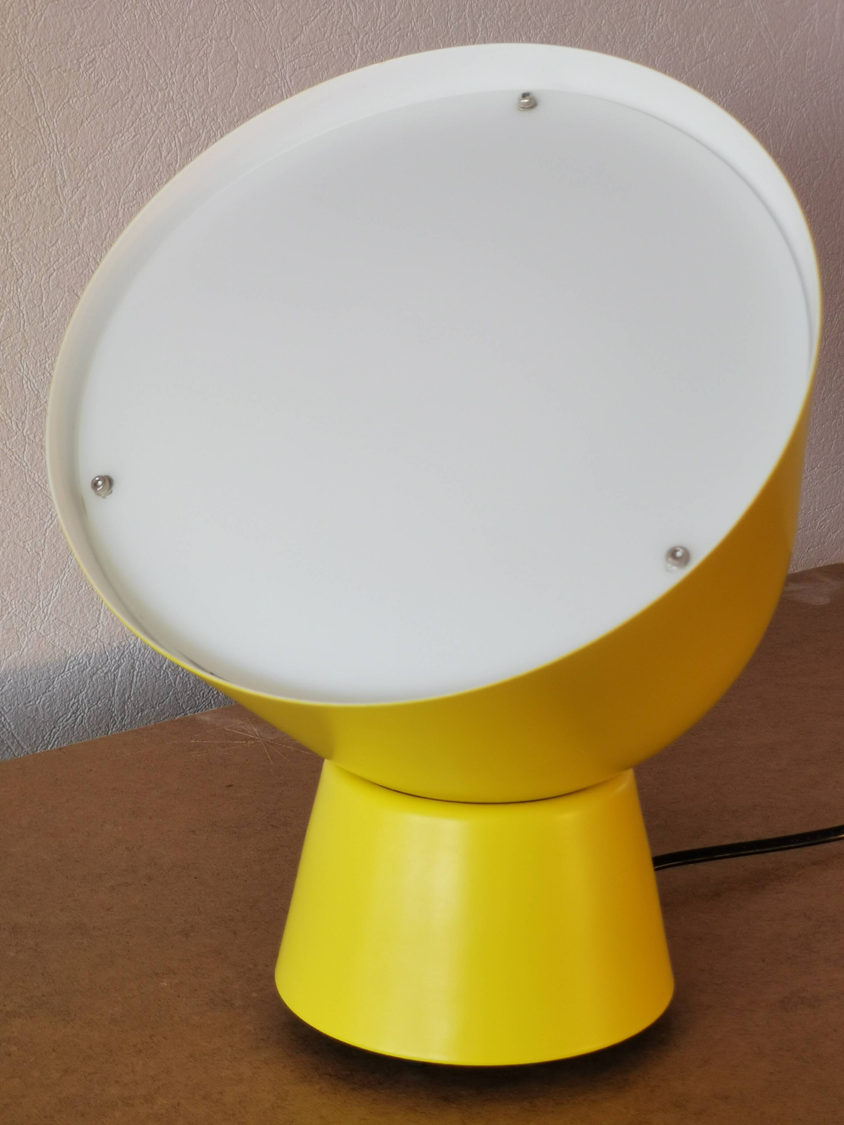 Ola Wihlborg yellow Scandinavian lamp or wall light for Ikea, 2017.