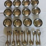 12 sorbet cups + 12 stainless steel spoons