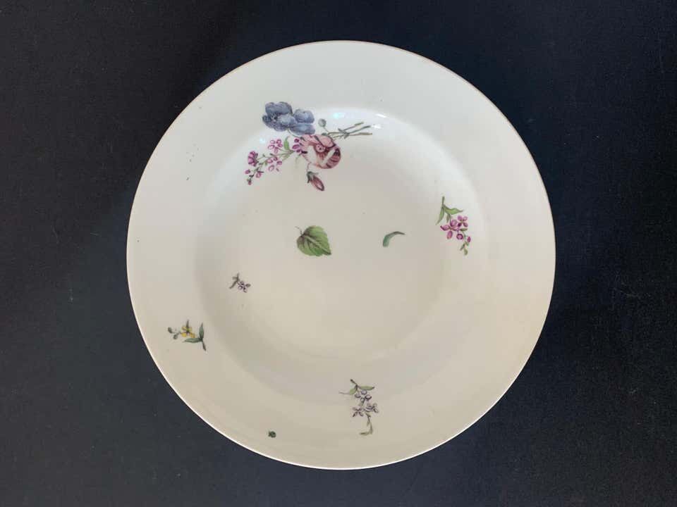 Chinese porcelain plate of the 18th century indian company