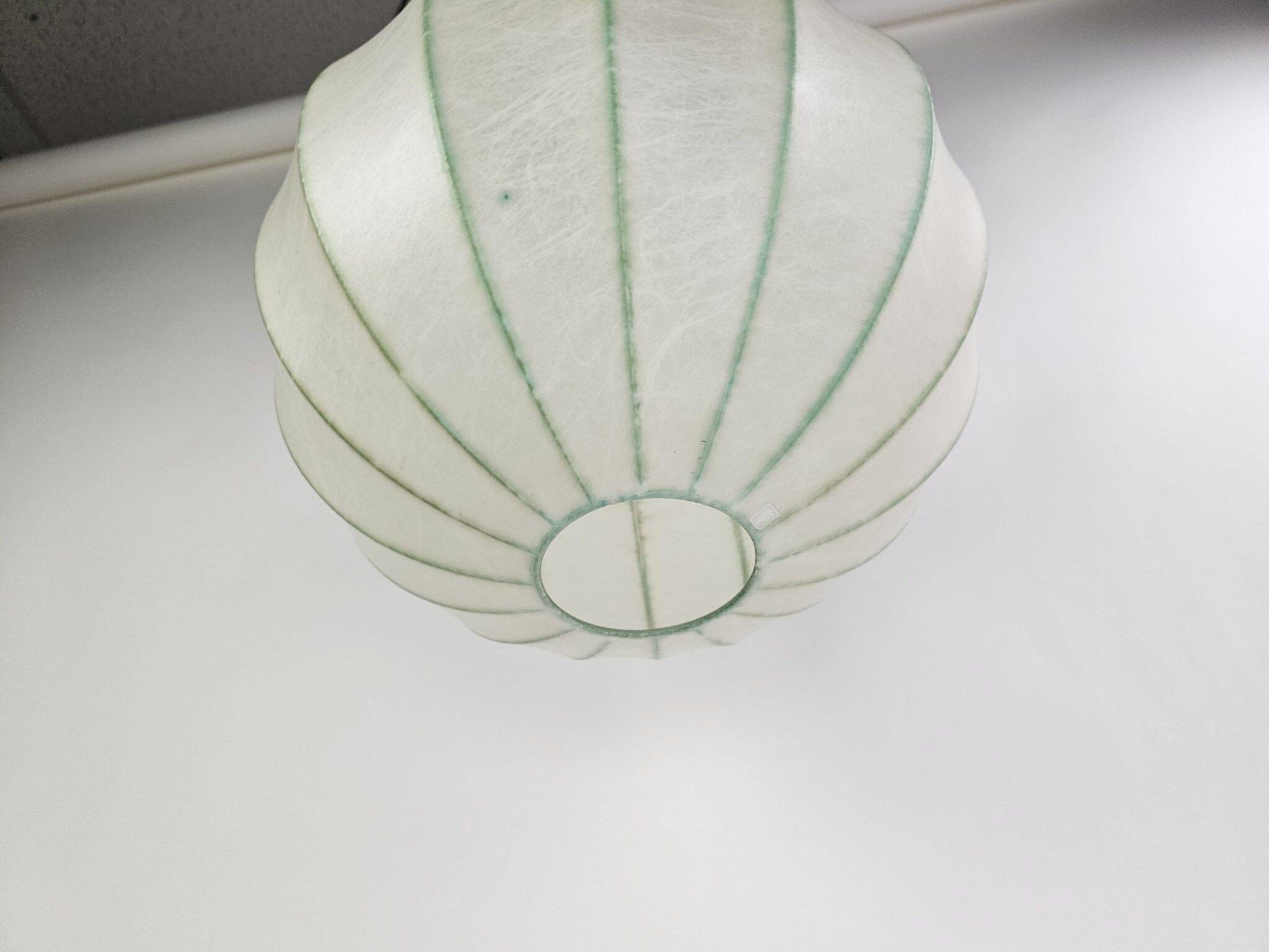 Lampe suspendue Cocoon ø45 cm Allemagne années 70