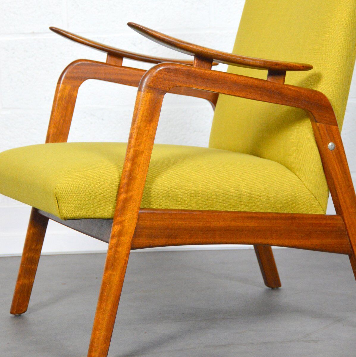Scandinavian teak vintage chair