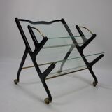Italian magazine rack, 1950