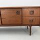Unique designer sideboard from the 1960s produced in England