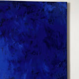 “Deep Blue” : Acrylic Painting on Cotton Canvas.
