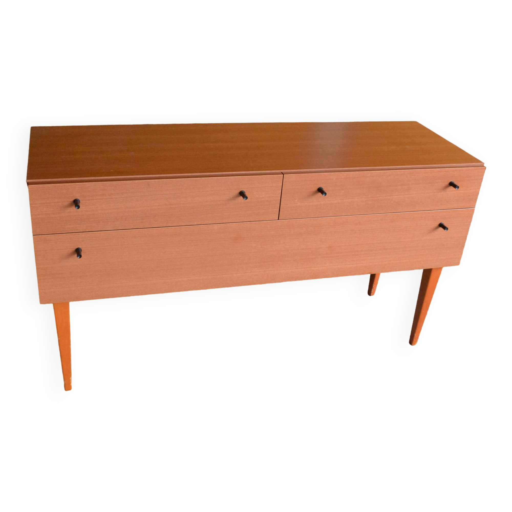 Formica beech sideboard from the 70s