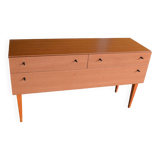 Formica beech sideboard from the 70s